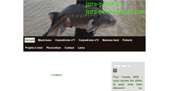 Desktop Screenshot of jura-peche.fr