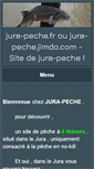 Mobile Screenshot of jura-peche.fr