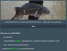 Tablet Screenshot of jura-peche.fr